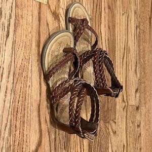 Blowfish Girls Size 3 Brown Gladiator Sandals